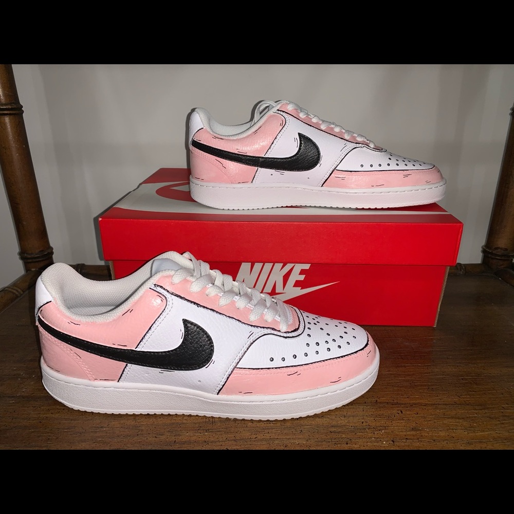 Nike sneakers hand painted